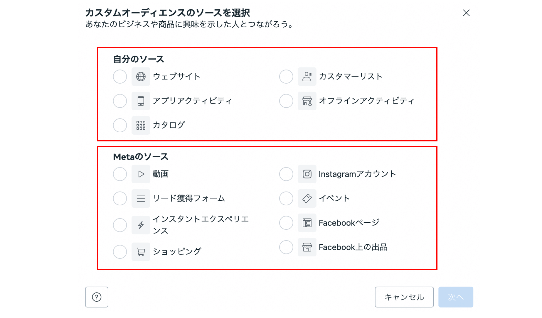【metafacebook・instagram広告のカスタムオーディエンスを解説】 